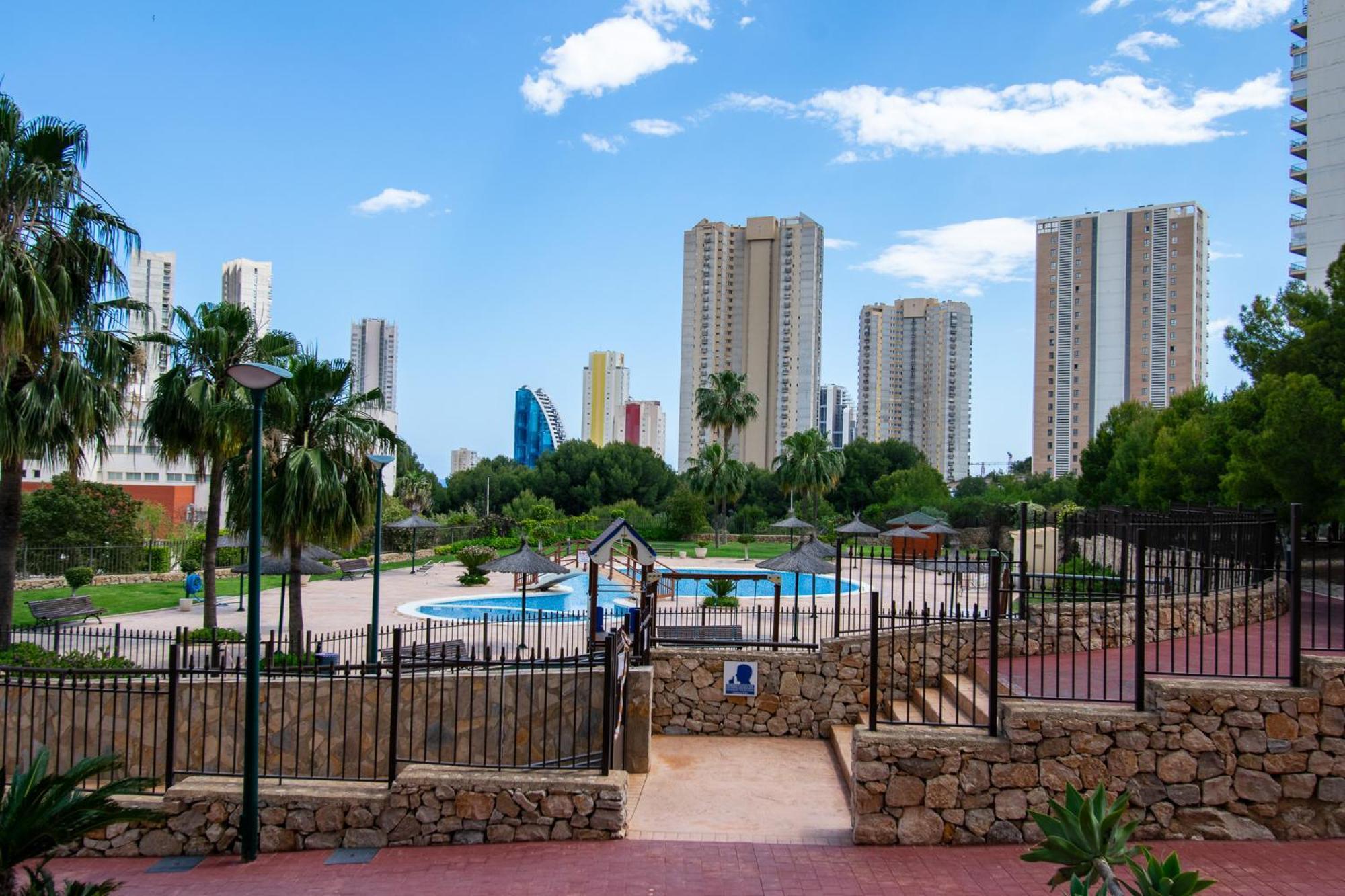 Ferienwohnung Jardines Benidorm Poniente Exterior foto